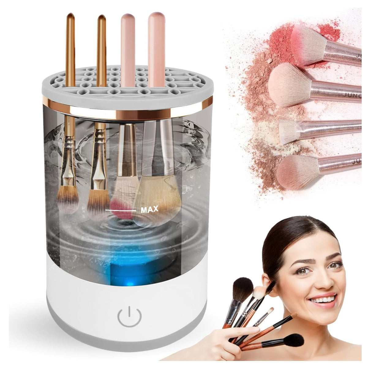 Gray helmet for bikers